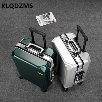 KLQDZMS Новый чехол для багажной тележки для мужчин и женщин, 20-дюймовый универсальный чехол для посадки на колеса, Утолщенный и прочный ящик с паролем