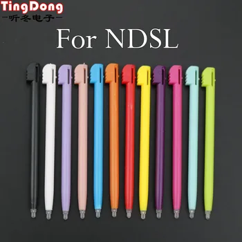 Оптовая продажа TingDong 12 Цветов Пластикового стилуса с сенсорным экраном для Nintend ND SL для 3DS XL для игровых аксессуаров N DS